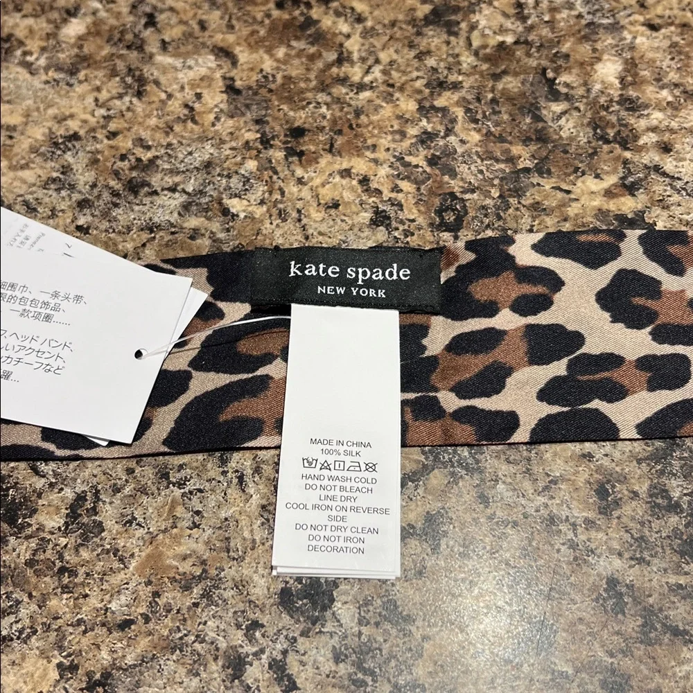 Kate Spade Spotted Leopard Scarf - Picture 4 of 5